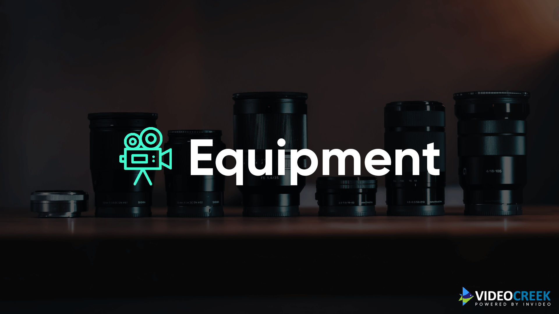 Equipments for YouTube Videos