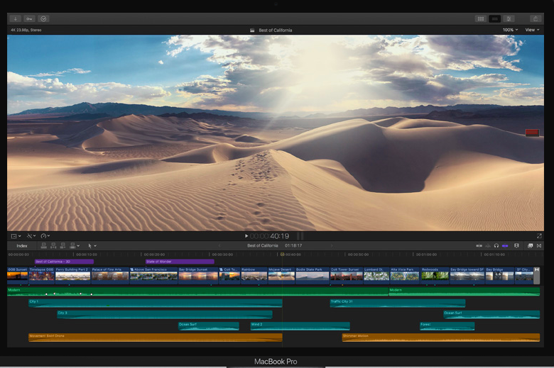 video editing software for Mac