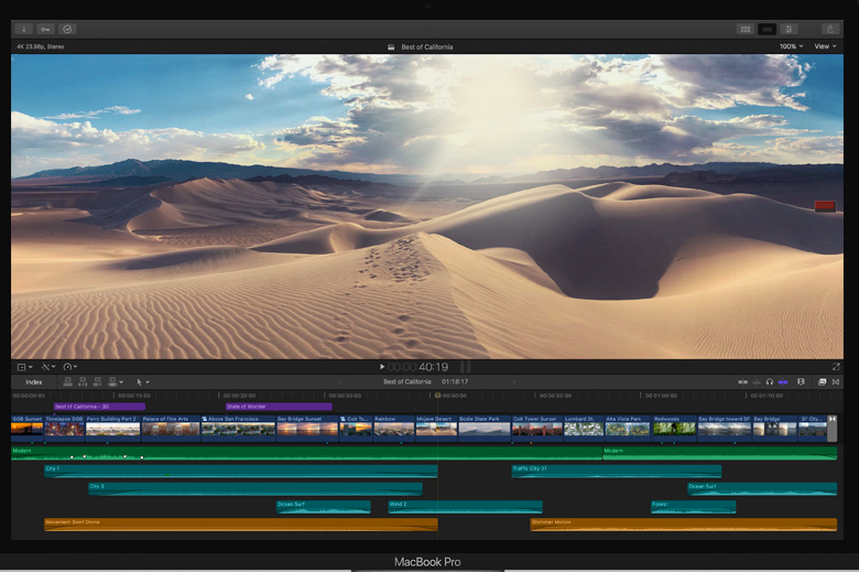 video editing software like final cut pro